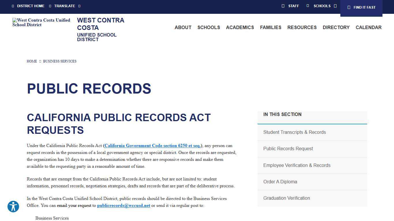 Public Records