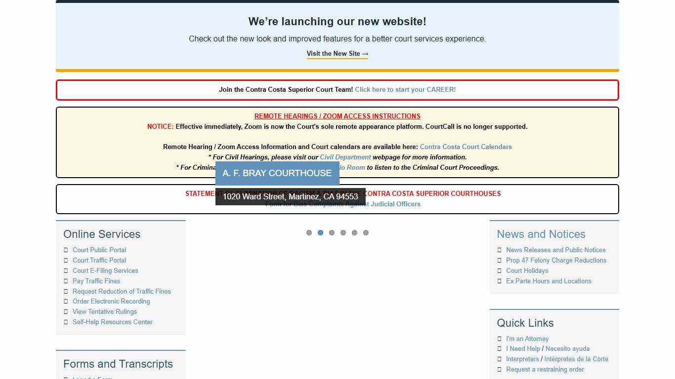 Superior Court of California - County of Contra Costa